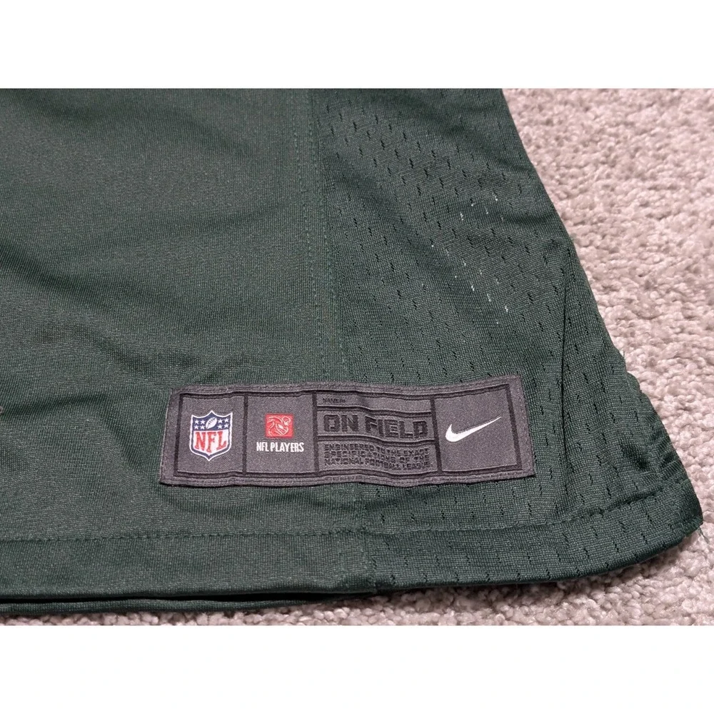 Nike Women's Jersey 2016 Sz L Green Bay Packers Aaron Rodgers #12 Green HOF NWT - Picture 5 of 8